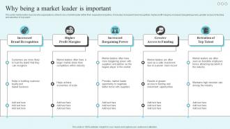 Why Being A Market Leader Is Important The Market Leaders Guide To Dominating Your Industry Strategy SS V
