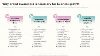Why Brand Awareness Is Necessary For Business Growth Building Brand Awareness