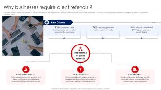 Why Businesses Require Client Referral Process To Expand Ppt Template