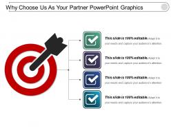 Why choose us as your partner powerpoint graphics