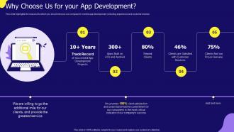 Why Choose Us For Your App Development IOS App Development