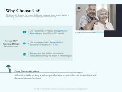 Why choose us social pension ppt formats