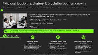 Why Cost Leadership Strategy Is Crucial For Business Growth Building Substantial Business Strategy