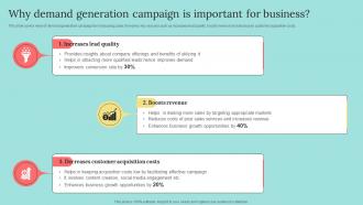 Why Demand Generation Campaign Is Important For Business B2b Marketing Strategies To Attract