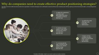 Why Do Companies Need To Create Effective Product Positioning Effective Positioning Strategy Product