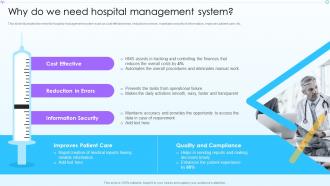 Why Do We Need Hospital Advancement In Hospital Management System