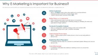 Why E Marketing Is Important For Business Developing E Commerce Marketing Plan