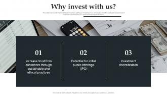 Why Invest With Us  Allbirds Investor Funding Elevator Pitch Deck