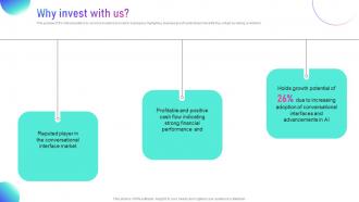 Why Invest With Us  Botsociety Investor Funding Elevator Pitch Deck