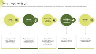 Why Invest With Us ArangoDB Investor Funding Elevator Pitch Deck