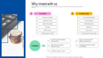 Why Invest With Us Atlassian Secondary Market Investor Funding Elevator Pitch Deck