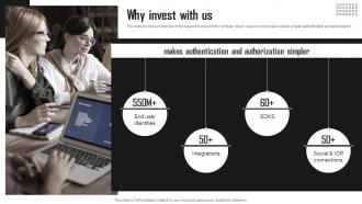 Why Invest With Us Auth0 Secondary Market Investor Funding Elevator Pitch Deck