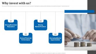 Why Invest With Us BMW Investor Funding Elevator Pitch Deck