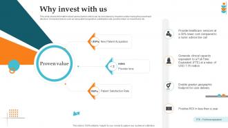 Why Invest With Us Bright MD Investor Funding Elevator Pitch Deck
