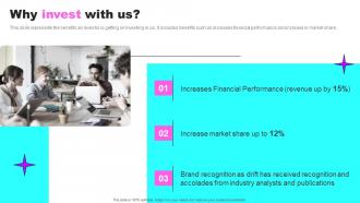 Why Invest With Us Drift Investor Funding Elevator Pitch Deck