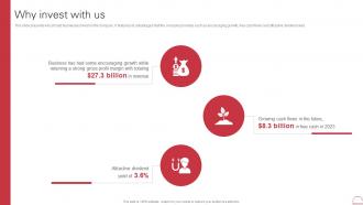 Why Invest With Us Gilead Sciences Investor Funding Elevator Pitch Deck