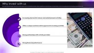 Why Invest With Us Headout Investor Funding Elevator Pitch Deck