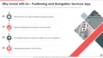 Why Invest With Us Positioning And Navigation Services App