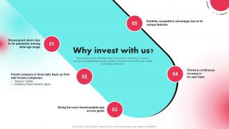 Why Invest With Us Tiktok Investor Funding Elevator Pitch Deck