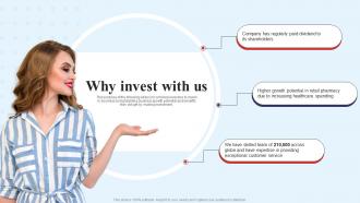Why Invest With Us Walgreens Investor Funding Elevator Pitch Deck
