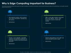 Why is edge computing important for business edge computing it ppt formats