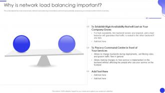 Why Is Network Load Balancing Important Ppt Guide