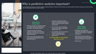 Why Is Predictive Analytics Important Ppt Powerpoint Presentation File Examples