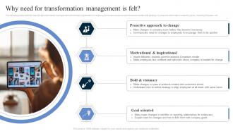 Why Need For Transformation Management Is Felt