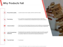 Why products fail may turn ppt powerpoint presentation summary deck