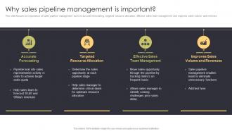 Why Sales Pipeline Management Is Important Sales Automation Procedure For Better Deal Management