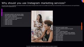Why Should You Use Instagram Marketing Services Instagram Campaign Proposal