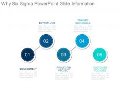 Why six sigma powerpoint slide information