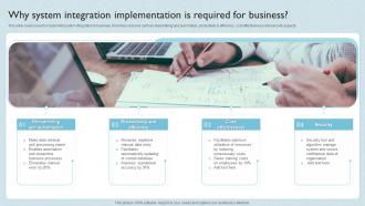 Why System Integration Implementation Is Required For Business