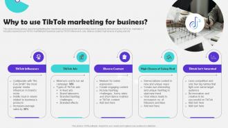 Why To Use Tiktok Marketing For Business Tiktok Marketing Campaign To Increase