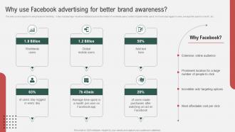 Why Use Facebook Advertising For Better Brand Awareness Online Marketing Agency Services