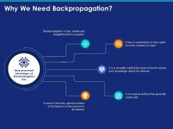 Why we need backpropagation ppt powerpoint presentation show outfit