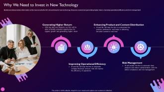 Why We Need To Invest In New Technology Driving Value Business Through Investment