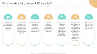 Why We Should Choose RAD Model RAD Methodology Ppt Slides Styles