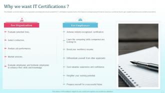 Why We Want IT Certifications Tech Certifications For Every IT Professional