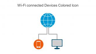 Wi Fi Connected Devices Colored Icon In Powerpoint Pptx Png And Editable Eps Format