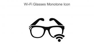 Wi Fi Glasses Monotone Icon In Powerpoint Pptx Png And Editable Eps Format