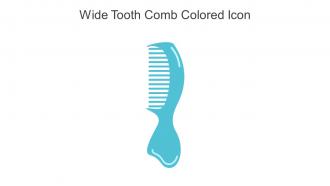 Wide Tooth Comb Colored Icon In Powerpoint Pptx Png And Editable Eps Format