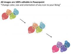 98102650 style cluster venn 4 piece powerpoint presentation diagram infographic slide