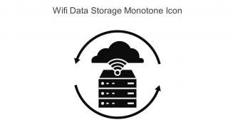 Wifi Data Storage Monotone Icon In Powerpoint Pptx Png And Editable Eps Format