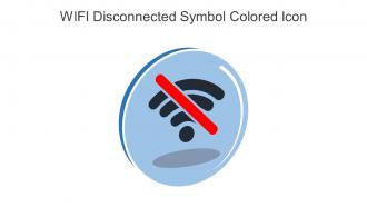 WIFI Disconnected Symbol Colored Icon In Powerpoint Pptx Png And Editable Eps Format