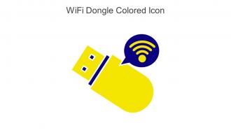 WIFI Dongle Colored Icon In Powerpoint Pptx Png And Editable Eps Format