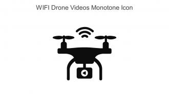 Wifi Drone Videos Monotone Icon In Powerpoint Pptx Png And Editable Eps Format