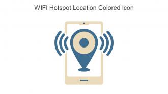 WIFI Hotspot Location Colored Icon In Powerpoint Pptx Png And Editable Eps Format