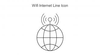 Wifi Internet Line Icon