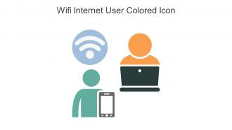 Wifi Internet User Colored Icon In Powerpoint Pptx Png And Editable Eps Format